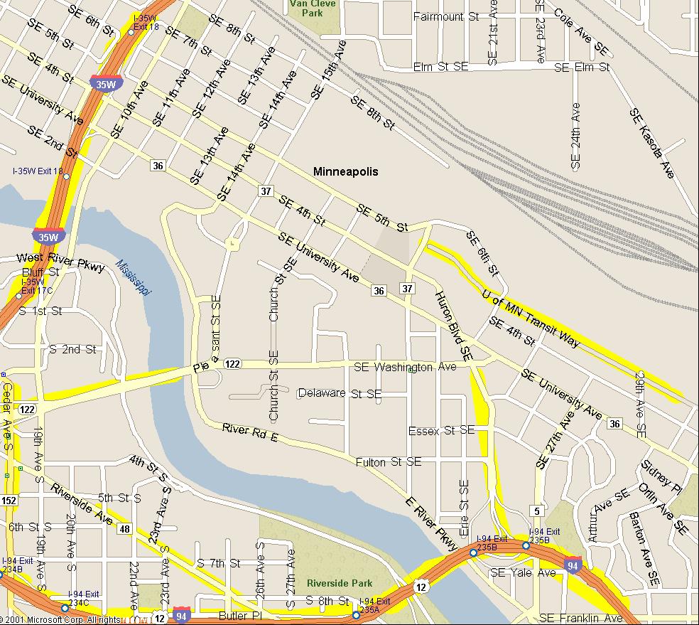 MAPS OF EVACUATION ROUTES Minneapolis Campus: Utilize