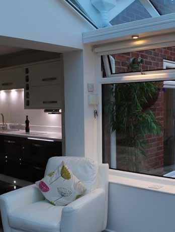 Get in the mood Light up your living space Bring a stylish ambience to your garden room The first thing you ll notice about Eurocell s elegant orangery-style roof interior is its use of attractive