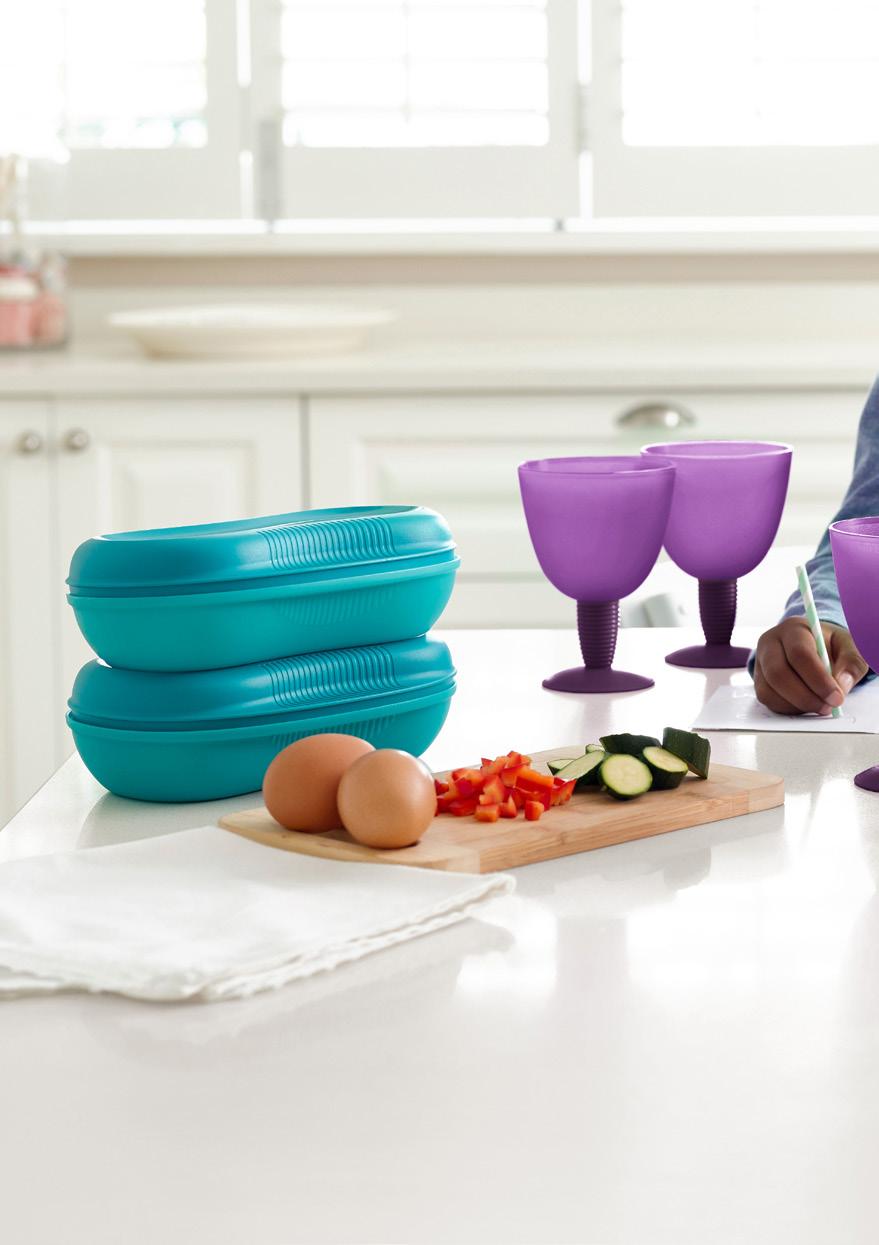 Cook and serve like a dream With Tupperware it s easy to make your wildest culinary dreams a reality. Our innovative Microwave Omelette Maker makes preparing a variety of meals child s play.