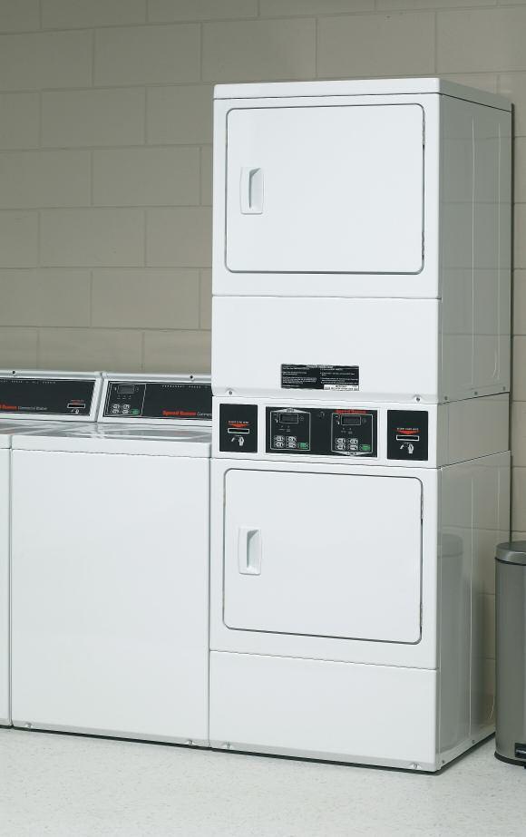 dryer, while not having to give up any of the features of the stand-alone units. Features of these space savers include: Simple Installation.