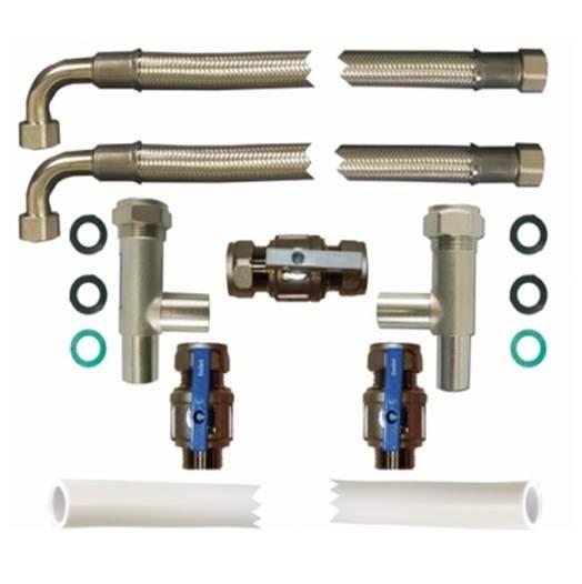 Hi-Flo 15mm Water Softener Installation Fitting Kit -use this kit where the plumbing system is standard 15mm main