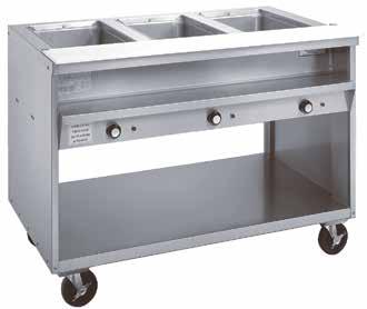 567065 X-PERT SERIES COUNTERTOP FOOD WARMER Heavy-duty stainless steel construction Fully