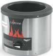 SOLD SEPARATELY CAYENNE MODEL 1001 WARMER Features Vollrath's Direct Contact Wide no-drip