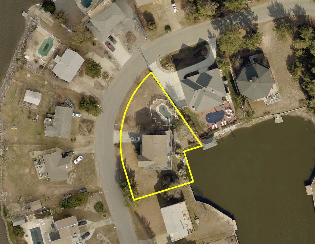Site Aerial CBPA Variances and Wetlands Board Permit History This property is located in the Southern