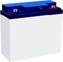 2 batteries must be ordered (system voltage 24 V). A5Q00019353 Dimensions (W x H x D) Approval 151 x 94 x 65 mm VdS G103032 8 AX1204 Battery (12 V 7.2 Ah) Maintenance free sealed lead-acid batteries.