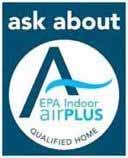 Indoor airplus Program EPA has also created the Indoor airplus program to address indoor air quality in new homes.
