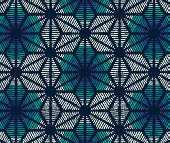 EDO Textile Pattern Repeat: v -