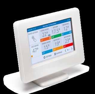 evohome WiFi controller There are a number of quick actions available to make it easy to change the heating requirements for a short period.