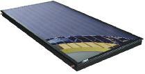 FLAT PLATE SOLAR COLLECTOR (HARP ABSORBER) Prismatic solar glass (3.