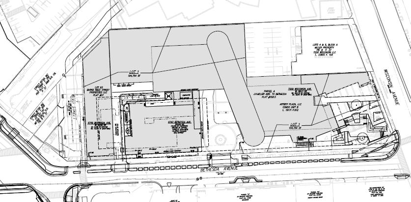 Area of Site Plan Amendment Figure 3 Site Plan Amendment It is the Applicant s intent to redevelop the plaza to provide a more up to date, relevant design to refresh this corner of the Property,