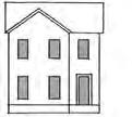 The lot descriptions include the required minimum setbacks for the front, side, and rear yards for each lot type. Step 2 Identify the shape and size of the house.
