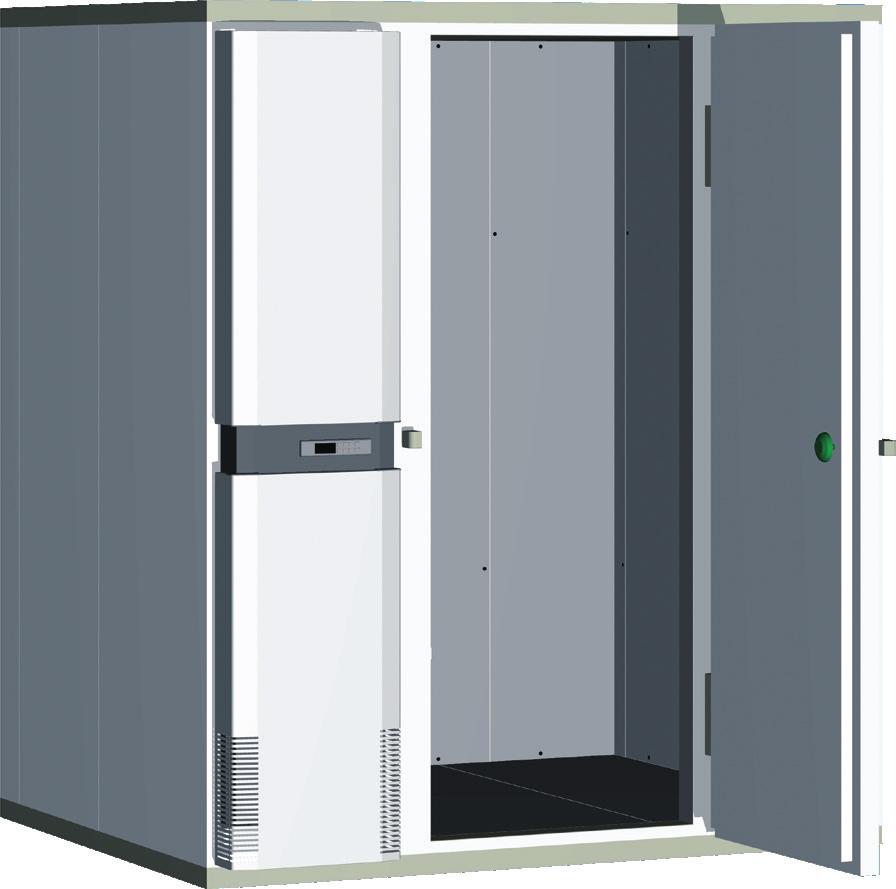 A large comprehensive range with volumes up to 22 m³ Porkka Modular Step-in Rooms are