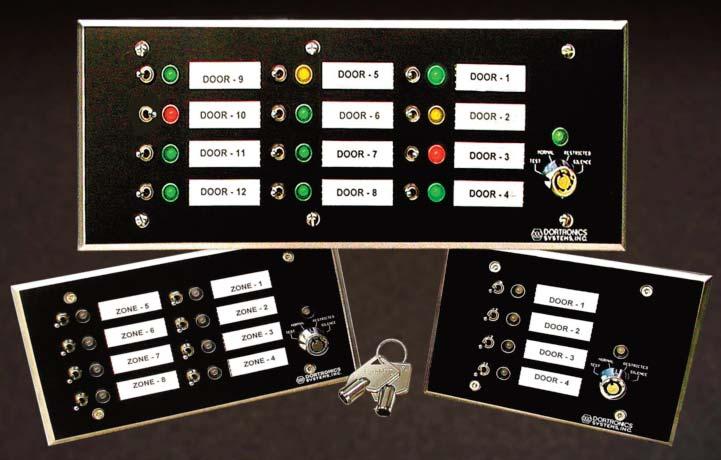 We stock a wide variety of components, accessories and mounting hardware in many finishes. We also offer quick turnaround for custom control panels, & arrays.