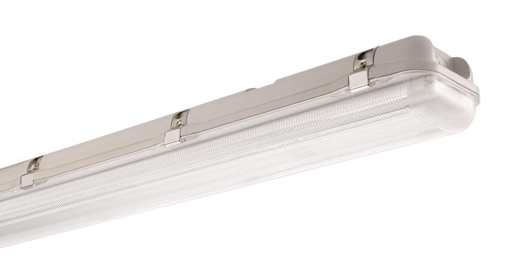Range Features 665mm, 1265mm, 1565mm single and twin weatherproof LED luminaires Impresive performance, up to 7,837lm (luminaire lument output on 80W twin / double version) High efficiency, will help