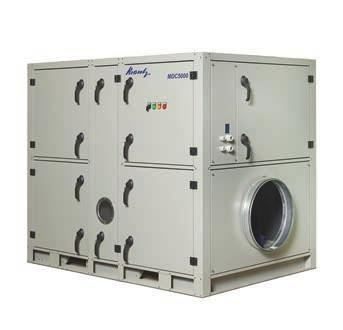Desiccant Dehumidifier MDC Desiccant Dehumidifier MDC June Page / Dehumidifiers are intended to meet industrial and commercial needs for dry air.