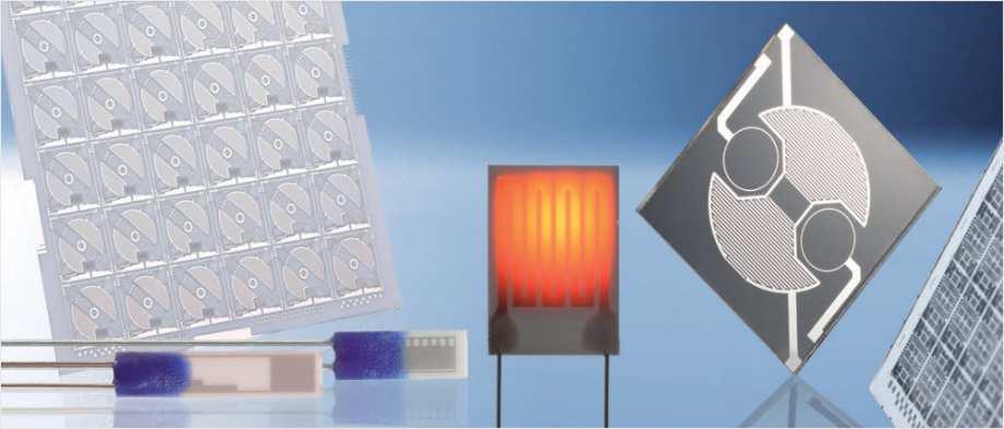 BEYOND TEMPERATURE Beyond temperature measurement Micro heaters Multi sensor platforms