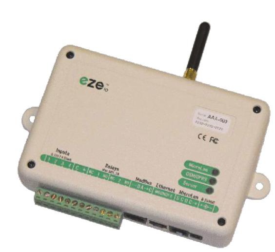 1 P age Ezeio v9-120317 Eze Cloud Based Monitoring Systems. Created by Intech Instruments Ltd December 2014 Important Supplementary Manual to the main Ezeio manual.