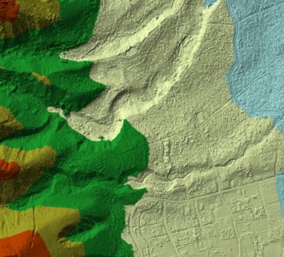Flood Study Process: Topographic Data Development Terrain source used