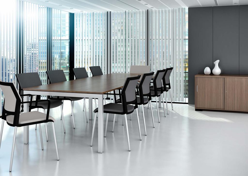 Boardroom Meeting Table The Matrix meeting table provides the ideal centrepiece for the modern and corporate boardroom.