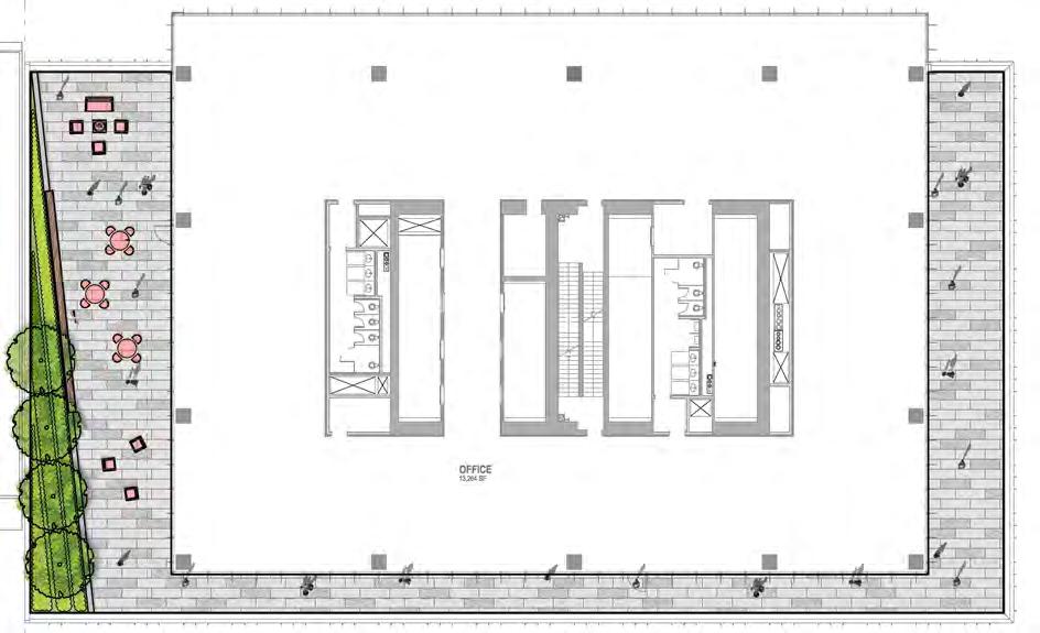 Viewing Decks Level 16 (Loggia) Unit concrete
