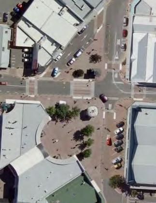 Market Place Market Place is a key space for Blenheim s street life, it is a meeting place, retail edge and pedestrian movement hub connecting to the other streets, taxis and the Taylor River