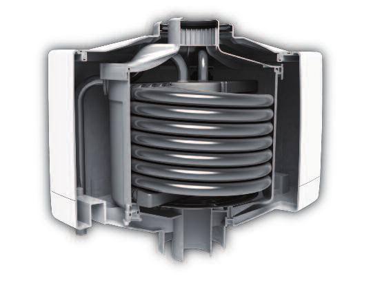 Fuelsaver Passive Flue Gas Heat Recovery Device The Vokèra Fuelsaver is a Passive Flue Gas Heat Recovery (PFGHR) device and can be fitted to a new or existing condensing Vokèra Vision C, Unica i or