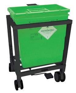 Waste Segregation Trolleys (Mild Steel) One, Two, three and four