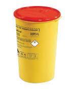 uu ARVS Sharps Containers Dispo Line The DISPO line is composed of six single use conical shape puncture resistant containers for the disposal of