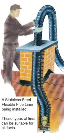 how Safe is your Chimney? Many older designs of chimneys in the UK were originally constructed of masonry - brick built flues using materials such as sand and lime.