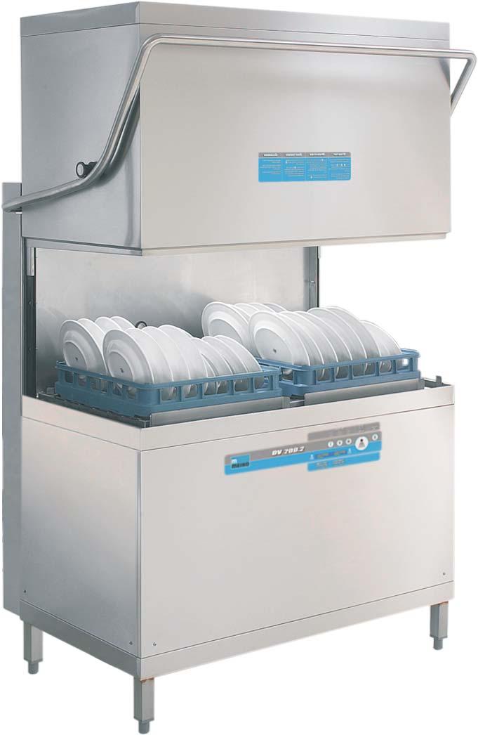 V 200.2 HOT ATER SANITIZING TO-RACK OOR-TYPE ISHASHER The clean solution Standard Features: Special Features: Capacity 108 racks per hour ater consumption 1.07 gallons (4.
