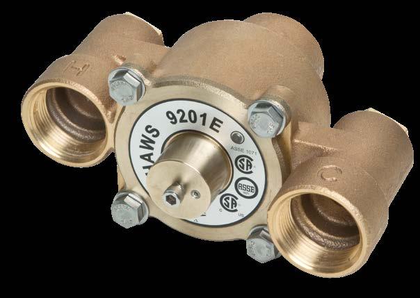 AXION VALVES Lowest internal pressure drop for this class of valve Custom shuttle design to virtually eliminate valve binding Offering NSF/ANSI 372 AB953, reduction of lead