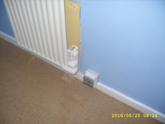 The Water filled, Wall Fixed, Stand Alone Radiator. Electrically heated.