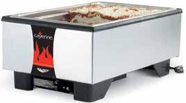 temperature control Insets, pans and lids sold separately culus, UL Sanitation, CE Cayenne Model 1001 Warmer Features Vollrath's Direct