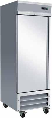 Door, 23 cu ft, (3) Shelves 640804 (2) Doors, 49 cu ft, (6) Shelves Undercounter Refrigerator & Freezer All
