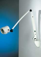 Choice of arm movements Users can choose between the elegant FX spring-balanced arm (GX on ceiling models) or the SX