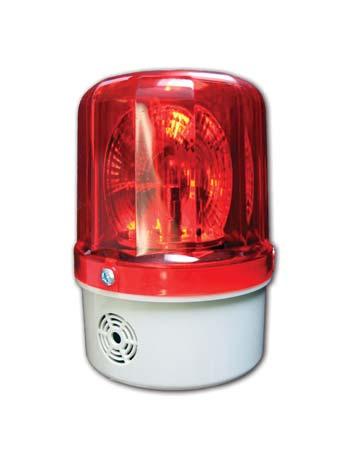 FIGURE 12 An external alarm light with combination audible horn is an electronic device designed to alert operators and other personnel both visually and audibly to a specific danger.