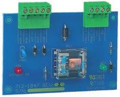 The modes are selected via jumper switches on the card. In the 1A mode, the sounder splitter card derives power from the control panel s auxiliary supply.