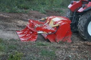 STONE CRUSHING, FORESTRY TILLERS (PTO) MIDIPIERRE Crushes up to 8" stones, works 5" into