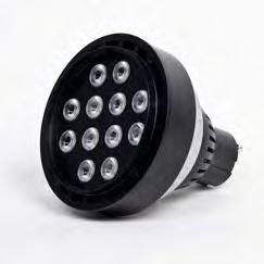 Moon Visions R30 14W LED Bullet Series Housing (BR30): 380 Aluminum alloy die cast. Downshields: Required for use as a downlight. (DSA8): Fabricated steel material, angle-cut 8 in length.