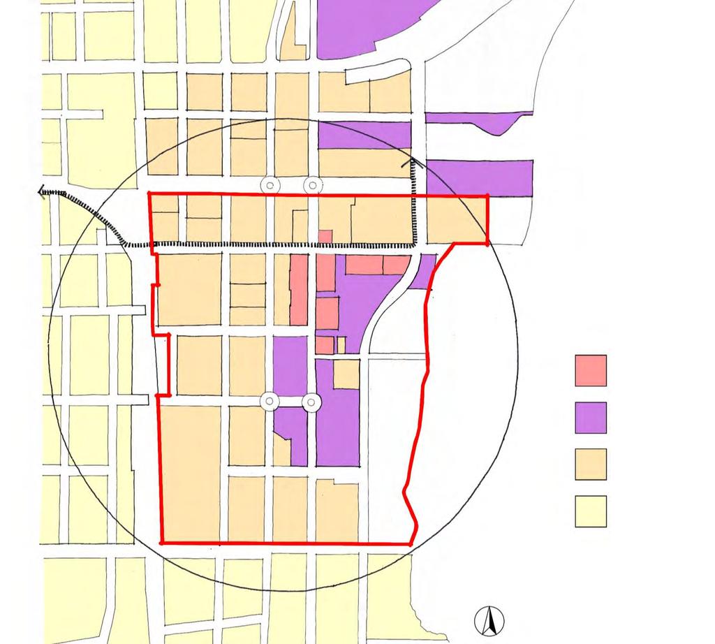 Potential Land Use Opportunities in Downtown Core & Secondary Area Garden Street Broad Street Palm Street Hopkins Street Washington Street Indian River