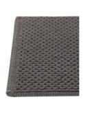 feel Egyptian bath towel in charcoal for yellow