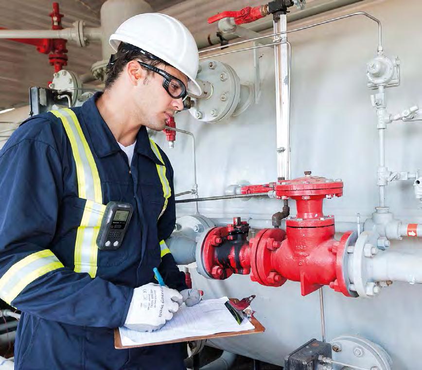 Oil and gas (offshore and onshore) Safety-enhanced portable gas detection forms an integral part of mandatory Personal Protective Equipment (PPE) required for these challenging environments, owing to