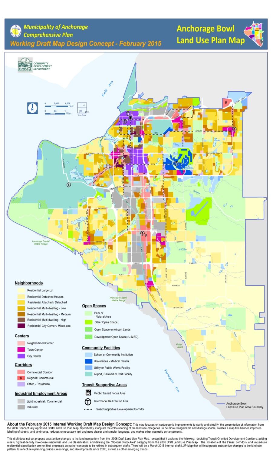 Changes in land use and zoning New Title 21 zoning districts New policies/neighborhood plans Forecast land needs Emergent
