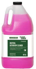stains and discolorations in toilet bowls and urinals Wintergreen scent Glass Cleaner