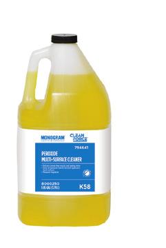 SURFACES MULTI-SURFACE Multi-Surface Disinfectant Peroxide Disinfectant and Glass