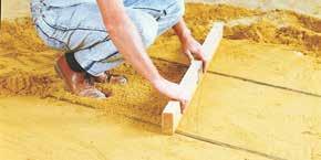 Edge Restraint The most effective way to keep edge pavers in position is to set them in cement. Take up the last row of pavers and drag away 20cm of sand to a depth of 6cm (10cm for driveways).