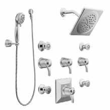 Select CHOOSE A PACKAGE AND BEGIN TO PERSONALIZE YOUR SHOWERING EXPERIENCE.