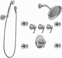 Or to fully customize your showering experience, you may choose showers, parts and accessories à la carte on the following pages.