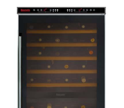 User manual for your Baumatic BWC614SS 140 cm 92 Bottle dual temperature wine cooler NOTE: This User