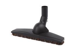 Electric power brush equipped with 6 LEDs for superior lighting under furniture. Four-level height adjustment designed to adapt to all carpet piles.